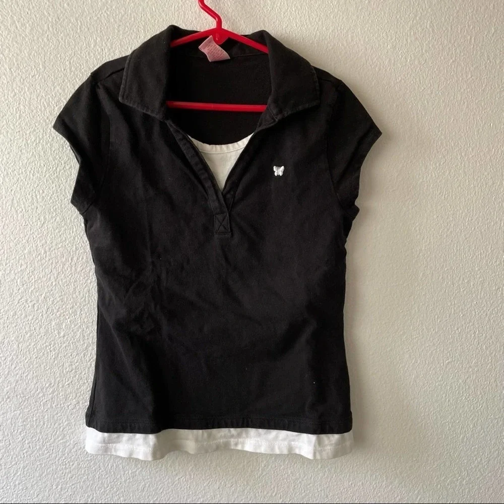 Copper Key Collared Tee
